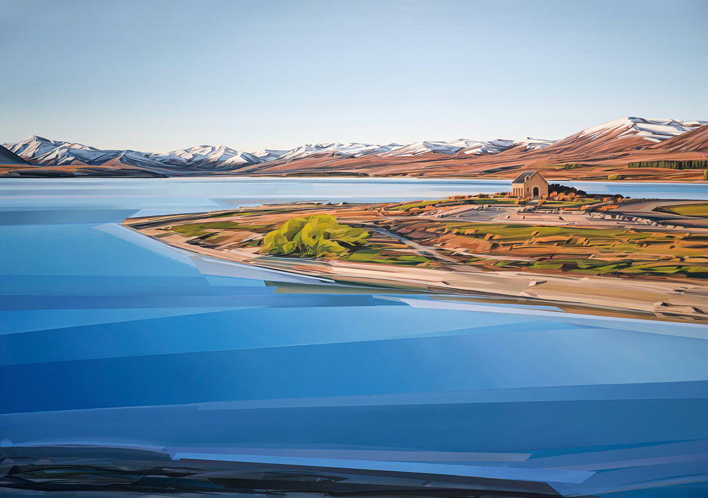 Evening Light At Lake Tekapo