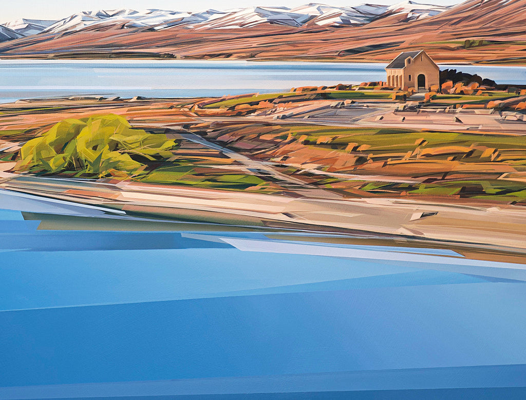 Evening Light At Lake Tekapo
